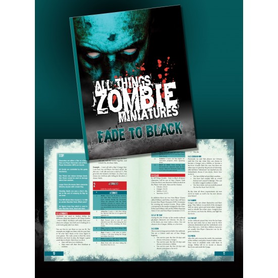 All Things Zombie Miniatures: Fade to Black