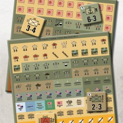 Bougainville - The Forgotten Campaign One Printed Counter Sheets