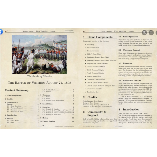 Glory and Empire – First Victories Companion Book