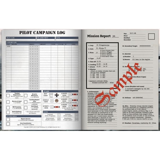 Ju 87 Stuka Ace Core Rule Book
