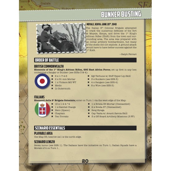 Lock 'n Load Tactical: Heroes of North Africa Companion Book