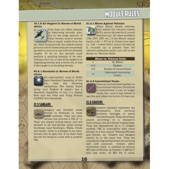 Lock 'n Load Tactical: Heroes of North Africa Companion Book