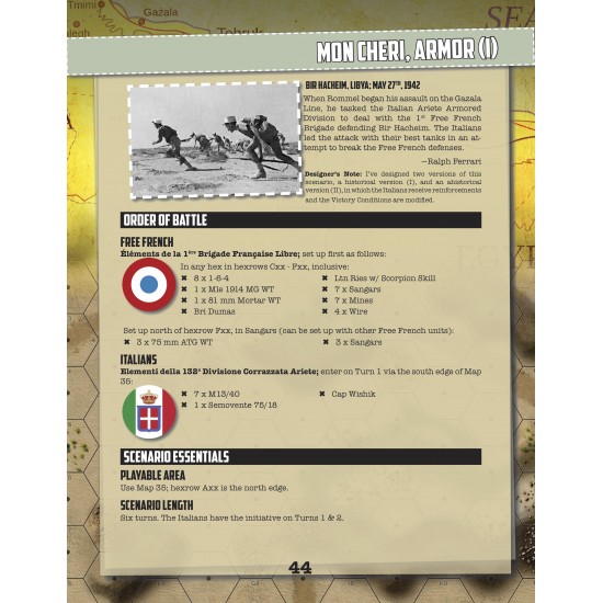 Lock 'n Load Tactical: Heroes of North Africa Companion Book