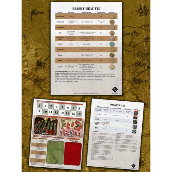 Nations At War: Desert Heat 2nd Edition