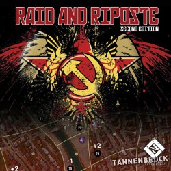 Raid and Riposte 2nd Edition One Printed Counter Sheet