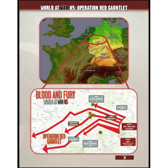 World At War 85: Blood and Fury Expansion Operation Red Gauntlet