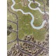World At War 85: Storming the Gap Premium Canvas Map